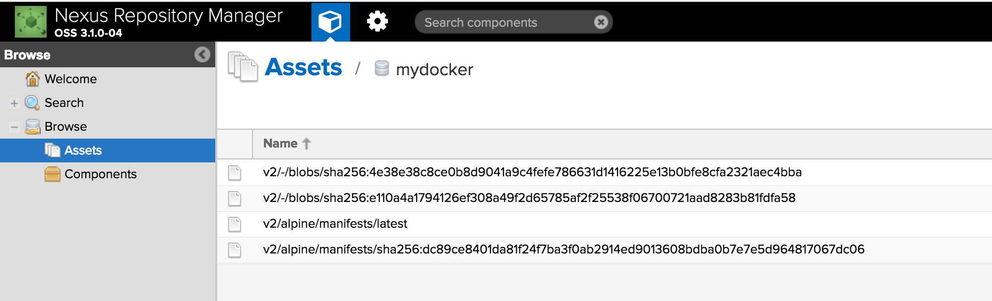 docker for mac private registry